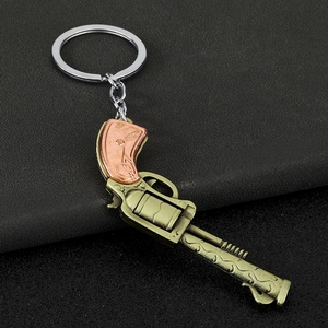 Porte-clés modèle d'arme en alliage de pistolet, accessoire du jeu <span class=keywords><strong>Battle</strong></span> Royale <span class=keywords><strong>Fortnite</strong></span>, best-seller transfrontalier - Product Image 5