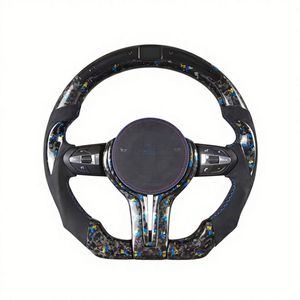 Volante de Cuero y Fibra de Carbono con Calefacción Personalizado para <span class=keywords><strong>BMW</strong></span> G20 G28 G29 G30 G32 G38 Serie 3 <span class=keywords><strong>320i</strong></span> 325i 330i M3 M4 M5 X1 X2 X3 - Product Image 1