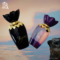 Botol Parfum Kaca Kosong Bentuk Bunga Mewah Desain Baru Premium Berkualitas Tinggi Modis Grosir Produsen dengan Bea...