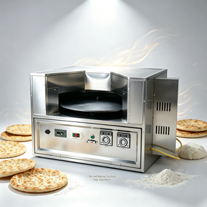<span class=keywords><strong>Four</strong></span> commercial électrique et à gaz pour la cuisson de chapatis, naans, pains libanais, arabes, rotis et pitas, avec fonction de rotation - Product Image 5
