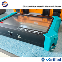 GTJ-U900 Portable Non-metallic Ultrasonic Tester with LCD Display 1 Year Warranty for Concrete Detection