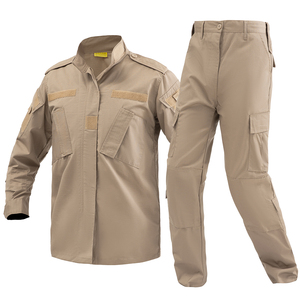 Professionelle <span class=keywords><strong>Khaki</strong></span> Taktische <span class=keywords><strong>Uniform</strong></span> im ACU-Design mit strapazierfähiger TC 65/35 Ripstop-Jacke und -Hose für Outdoor-Umgebungen - Product Image 1