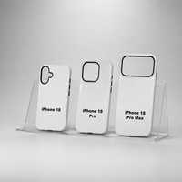 Coque de téléphone portable souple personnalisée en gros, coque rigide personnalisée pour sublimation 3D pour iPhone 15 16 17 18 Pro Max