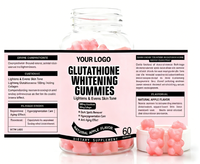 Gummies au glutathion et au collagène pour éclaircir la peau et lutter contre le vieillissement, complément beauté certifié Halal