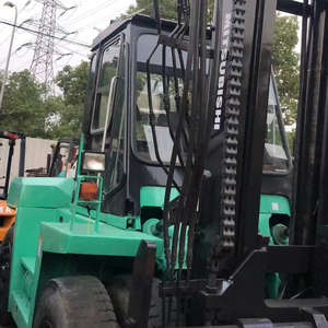 Original <b>Used</b> Japanese Mitsubishi FD120 7 Ton Diesel Engine Forklift for Retail with Factory Inspection Ready - Product Image 1