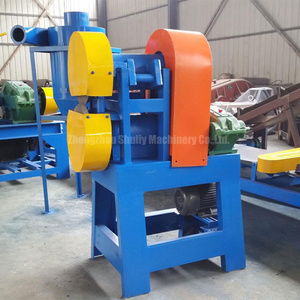 Machine de découpe semi-automatique de pneus de camion, ligne de transformation des pneus usagés en poudre de caoutchouc - Product Image 3