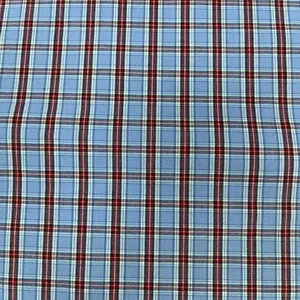 Wholesale Custom Design Breathable Woven Cotton Yarn-dyed Check Fabrics For Shirt