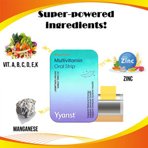 Tiras Orales Multivitamínicas con Sabor a Mango OEM/ODM para Adultos - Control Natural de la Energía, Apoyo a la Salud Intestinal, Veganas, Sin Gluten - Product Image 3