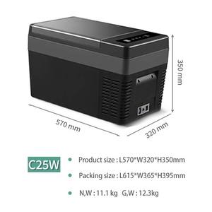 Compressor Car Refrigerator Large Capacity Home Outdoor Refrigerated Freezer Partition 12V/24V Portable Small Freezer -20C - Product Image 4