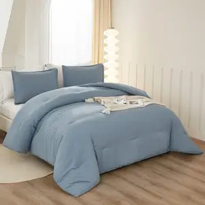 Manufacturer Best Selling Super Soft Luxury Duvet Bedding Set Queen Size Polyester Quilt Comforter