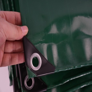Bâche PVC Épaissie Imperméable <span class=keywords><strong>pour</strong></span> <span class=keywords><strong>Extérieur</strong></span>, Housse de Protection Durable Anti-Pluie <span class=keywords><strong>pour</strong></span> Chantier, Navire de Transport, Ferme - Product Image 3