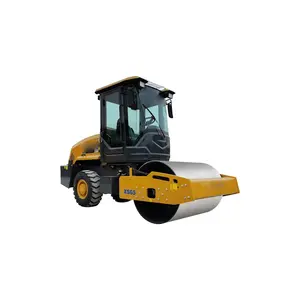 New 6ton Mini DIESEL rung đơn trống compactor Con lăn xs65 với hiệu suất tốt