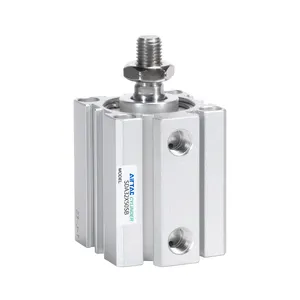 AIRTAC SDA32X5X10X15X20X25/30X35X40X45Swith Magnetic Thin Type Thin Type Cylinder Aluminum Alloy Pneumatic Cylinder