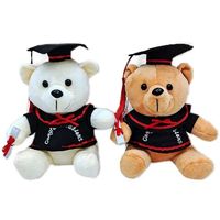 Nouveau design Graduation Ours Peluches Jouet Poupée Doux Graduation Ours En Peluche Jouet Drôle Ours En Peluche Graduation En Peluche Jouet cadeau