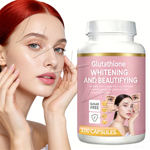 Capsule di <span class=keywords><strong>L</strong></span>-Glutatione Sbiancante 1000mg con Collagene e Vitamina C per Illuminare il Tono della Pelle - Product Image 3