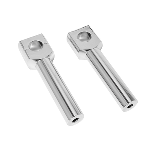 Services d'usinage CNC Kit de rehausseurs de guidon de moto en aluminium et en acier inoxydable Réglage de la hauteur Pièces CNC - Product Image 3