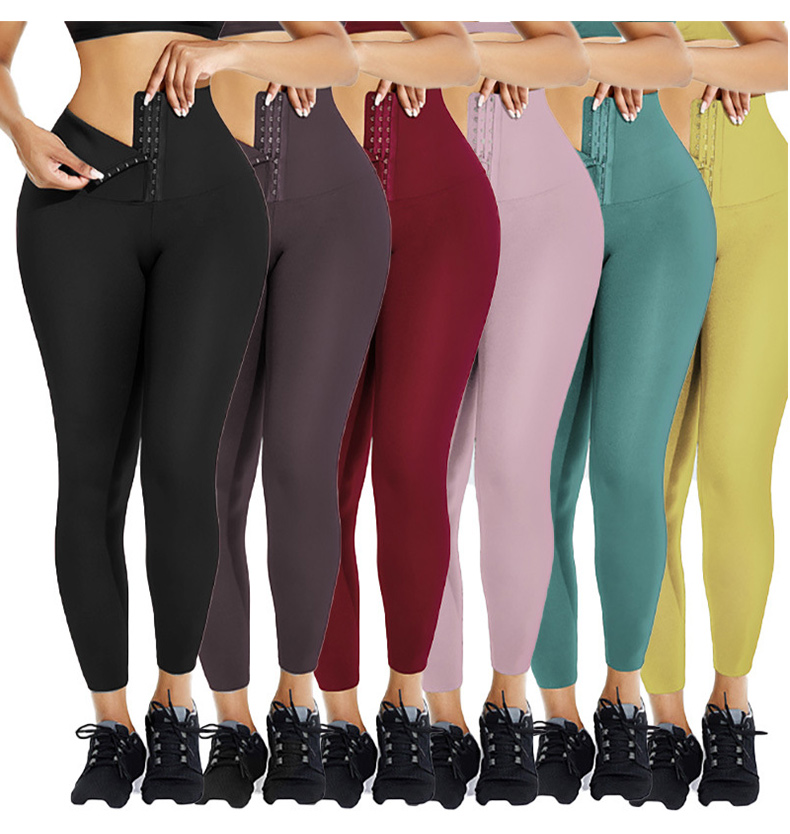 Multiple Colors Yoga Pants Scrunch butt leggings Women Leggins Workout Fitness Gym Tummy Control Sports Athletic PantsPopular