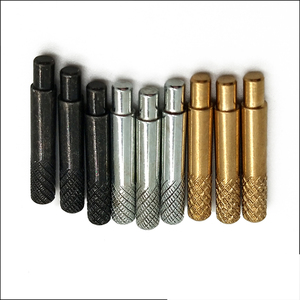 プレミアムスクエアヘッド装飾釘 長さ25.4mm 穴径3.2mm 3色-金属製クリベッジペグ スムーススチール真鍮素材 - Product Image 3