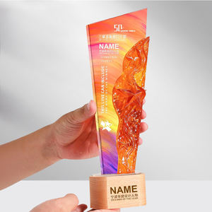 Penghargaan Kristal Modern untuk Prestasi Luar Biasa dan Pencapaian Bisnis - Product Image 1