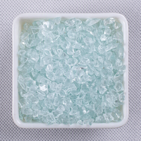 CANGTAI Pierres de verre éclaté en vitrail, anti-UV, imperméables, écologiques, 1-15 cm, pour aménagement paysager, foyers extérieurs et décoration intérieure