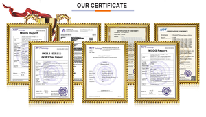 UL2054 CB KC 3.7v 충전식 리튬이온 18650 셀 2600mAh 리튬이온 배터리 - Product Image 6