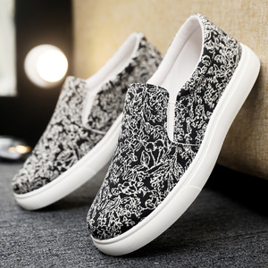 <span class=keywords><strong>Chaussures</strong></span> <span class=keywords><strong>bateau</strong></span> décontractées en toile de coton unies, imprimées ou vierges, surdimensionnées, unisexe, pour <span class=keywords><strong>homme</strong></span>, printemps, été, automne - Product Image 6