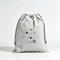 Tasjes met trekkoord, aangepaste logo's, zoet fruitpatroon, voor school, sportevenementen, kinderfeestjes, vakantiegeschenken en verpakkingen.