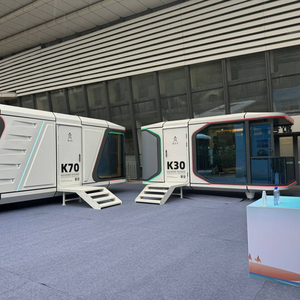 Примат, 2 стальные дуплексные Бетонные сборные фургоны для аренды, водонепроницаемые для склада, ванной, внешней гостиной, офиса, столовой, использования - Product Image 6