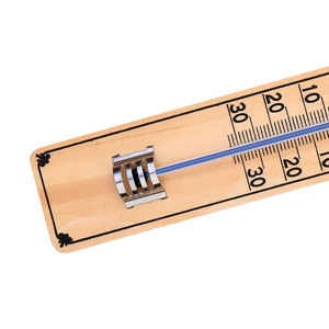 Termometro in Legno di Pino a Striscia Lunga per Interni ed Esterni, Modello 223, Disponibile in Magazzino - Product Image 4