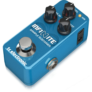 Pedal de Efectos <span class=keywords><strong>TC</strong></span> Electronic INFINITE MINI SAMPLE SUSTAINER, Pedal de Sample y Sustain con TonePrint, <span class=keywords><strong>Delay</strong></span>/Reverb, Controles Simples, Tamaño Compacto - Product Image 2