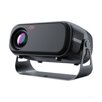 Projecteur OEM 1080p FHD, prise en charge vidéo BT WiFi, 180 ANSI Lumens, Home Theatre intelligent Android 13, haut-parleurs intégrés, compatible 3D, portable