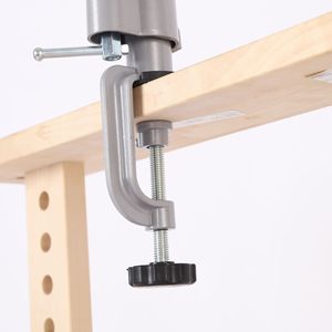 Bench Vise 901 Swivel Base Smooth Jaw DIY <b>Mini</b> Vise For Drill And <b>Grinder</b> Fixing - Product Image 2