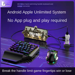 Jia Ying M9 네이티브 안드로이드 모바일 게임 핸들 키보드 변환기 조이스틱 및 게임 컨트롤러 왕좌 콜 오브 듀티 <span class=keywords><strong>COD</strong></span> - Product Image 2