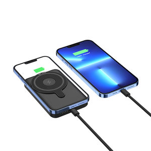 Super Strongแม่เหล็กไร้สาย<span class=keywords><strong>แบ</strong></span><span class=keywords><strong>ต</strong></span>เตอรี่Packสําหรับ<span class=keywords><strong>Iphone</strong></span> 12 13 Pro Max Fastชาร์จPower Bankสําหรับนาฬิกา 7/6/5/4/3/2/1 - Product Image 4