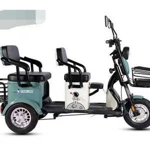 Triciclo Eléctrico Chino de 3 Ruedas para Adultos, 750W/500W, con Neumáticos Anchos, para Carga, Venta al por Mayor - Product Image 4