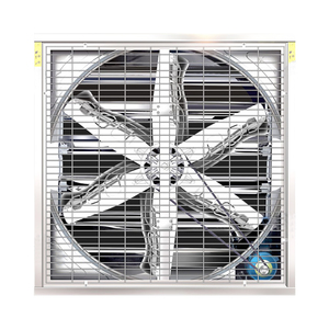 Ventilateur d'extraction industriel à persiennes pour poulailler - Product Image 1