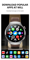 Reloj Inteligente Android B14 2025 con Tarjeta SIM 4G, Cámara Dual, Resistente al Agua IP67, Pantalla de 1.62 Pulgadas, Descarga de la App, Llamadas Bluetooth, Funciones Deportivas
