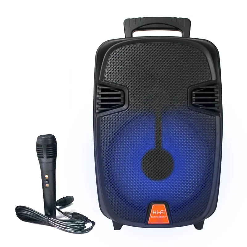 AO-828 big power DJ party speaker bluetooth karaoke speaker With remote control and TF card