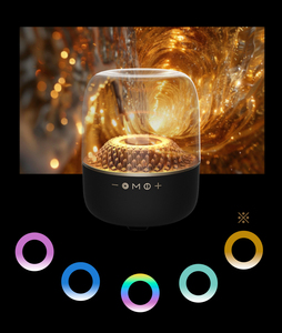 Mini Boom Box Sans Fil Portable avec <span class=keywords><strong>Subwoofer</strong></span> pour Extérieur, Haut-parleur 5.4, LED RVB, Étanche IPX2, Autonomie de 10 à 15 Heures - Product Image 4