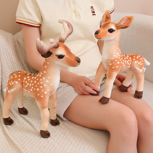 Peluche Creativo a Forma di <span class=keywords><strong>Cervo</strong></span> Sika Super Morbido, Giocattolo di Peluche a Forma di Cervetto, Bambola Giraffa, Regalo di Compleanno, Imbottitura in Cotone PP - Ingrosso - Product Image 3