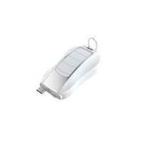 2023 nouveau Design porte-clés 1500 mAh Type C téléphone portable d'urgence petit chargeur Portable Mini banque d'alimentation