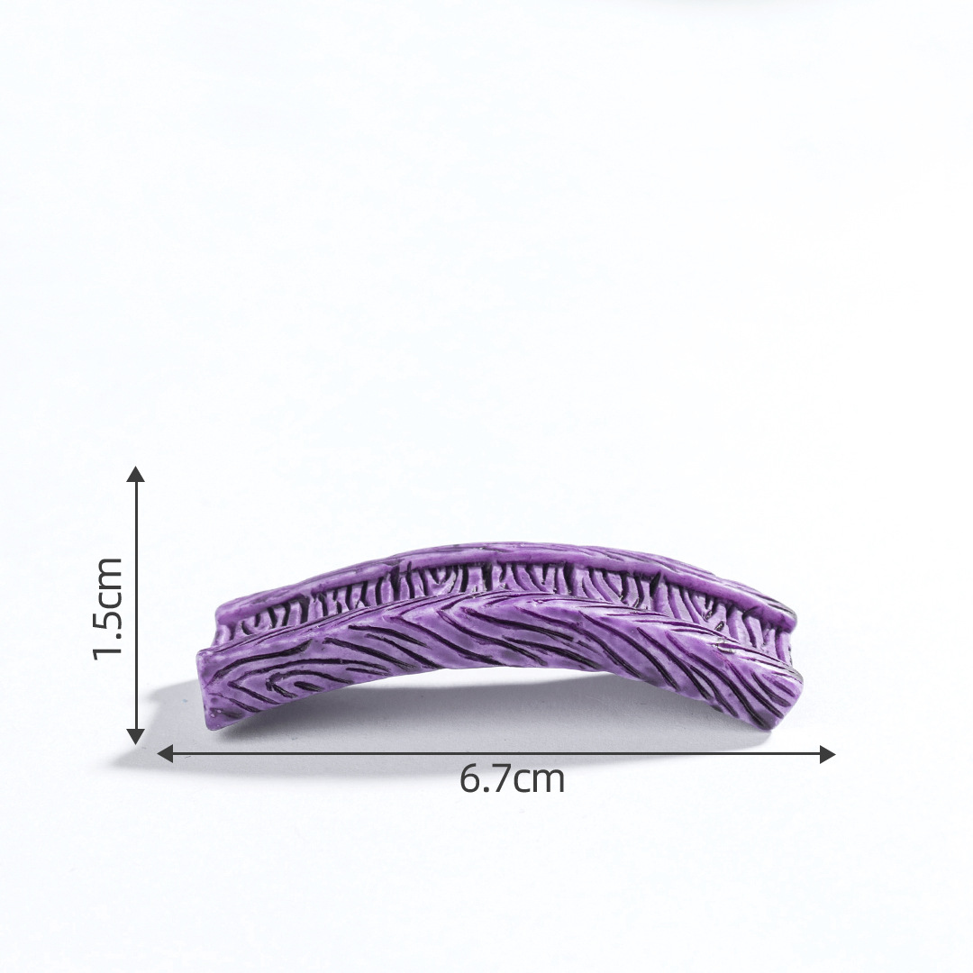 6 ponts en planches violettes