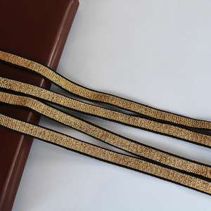 Cinta Elástica Metálica Dorada y Plateada de 1cm/2cm, Cinta de Poliéster-Látex para Decoración del Hogar, Moda y Accesorios de Ropa - Product Image 5