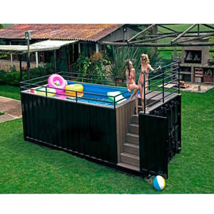 <span class=keywords><strong>Piscinas</strong></span> Acrílicas Rectangulares de Gran Tamaño, Piscina Económica de Patio de Tamaño Pequeño, Piscina Familiar Grande de 40 pies <span class=keywords><strong>para</strong></span> Exteriores - Product Image 3