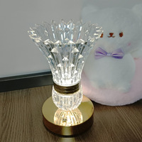 Lampe de table géométrique en acrylique YIDA, best-seller, pour chambre et salon, veilleuse tactile, cadeau décoratif d'ambiance intérieur