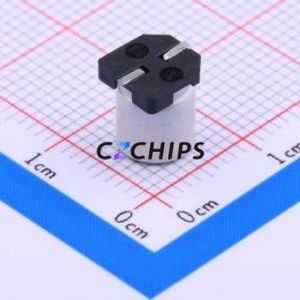 Condensateur électrolytique hybride solide-liquide en aluminium HBW101M1ETR-0608 SMD, D6.3xL7.7mm 100uF 20% 25V 1.4A-100kHz - Product Image 2