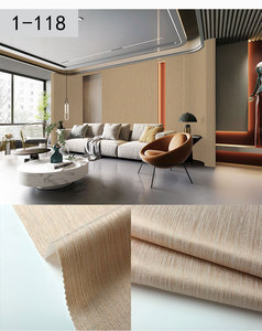 Revêtement mural <span class=keywords><strong>en</strong></span> vinyle de luxe europé<span class=keywords><strong>en</strong></span> décoratif pour la maison échantillon <span class=keywords><strong>gratuit</strong></span> papier peint texturé <span class=keywords><strong>en</strong></span> tissu mural PVC pour chambre à coucher facile et moderne villa - Product Image 6