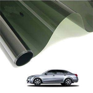 Film isolant miroir bleu et nuances noirs, métallique, avec protection thermique, pour voiture, 15% 35% 50% 70% - Product Image 1