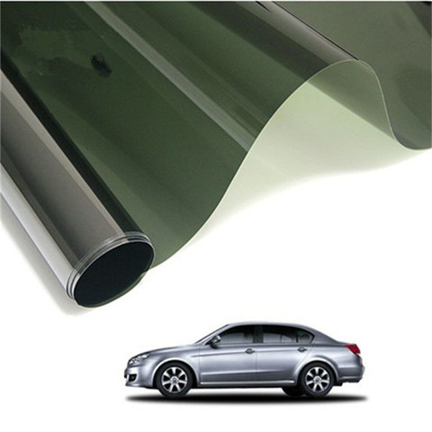 Mirrored Insulfilm and Black Shades Metallized Car Film with Heat Shield 15% 35% 50% 70%