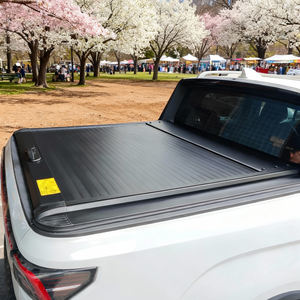 Couverture de benne de camionnette en aluminium rétractable pour Navara Frontier Titan D40 Ford Ranger 4x4 Offroad <span class=keywords><strong>Camping</strong></span> - Product Image 2